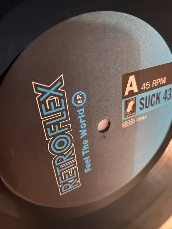 Retroflex – Feel The World E.P Vinyle, 12" - Happy Hardcore, CD & DVD, Vinyles | Dance & House, Utilisé, Hardcore, EP, EP, Envoi