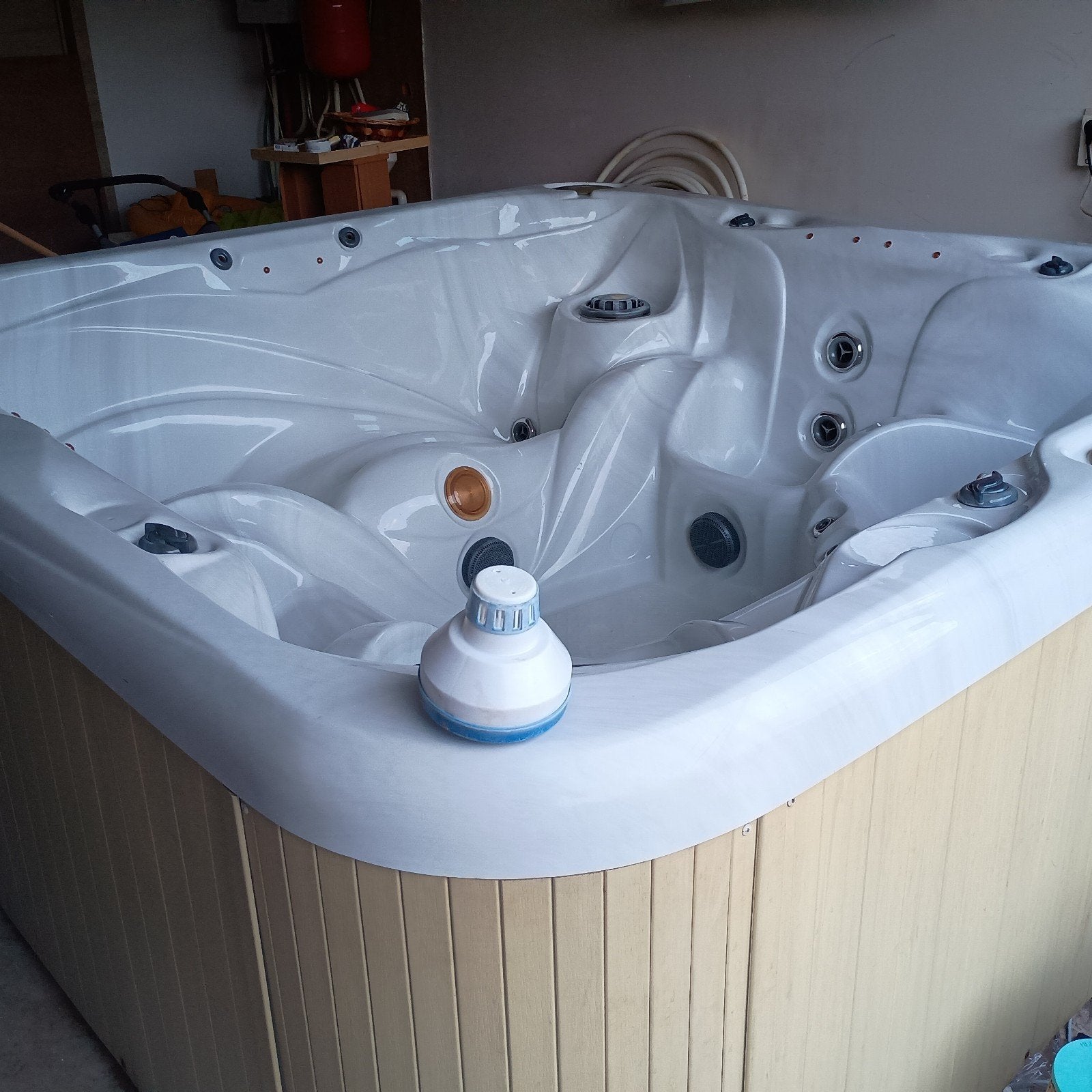jacuzzi 6 personen, Tuin en Terras, Bubbelbaden en Hottubs, Ophalen, Gebruikt, Filter