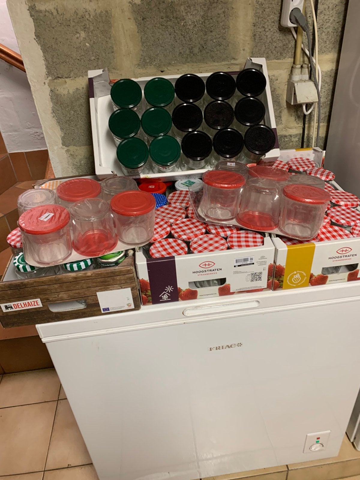 Bocaux pour confiture, Enlèvement, Utilisé