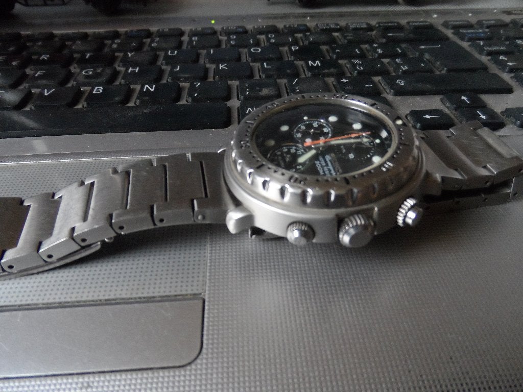 Montre Seiko Tuna Y182-7C20 Chronographe de plongée - 20 bar, Bijoux, Sacs & Beauté, Montre-bracelet, Seiko, Enlèvement ou Envoi