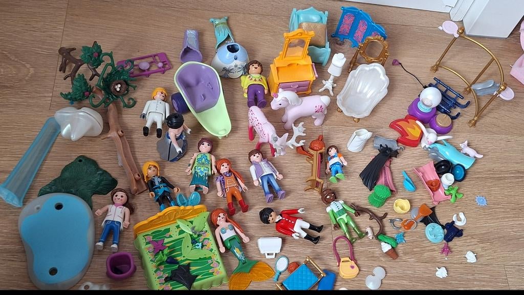 set Playmobil Fairies & Princess - Feeën, Eenhoorn,..., Ophalen