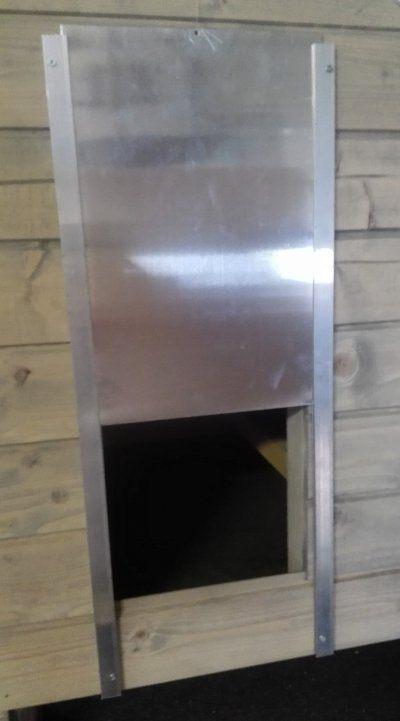 Extra grote kippendeur, Dieren en Toebehoren, Pluimvee | Toebehoren, Nieuw, Kippenhok of Kippenren, Ophalen of Verzenden