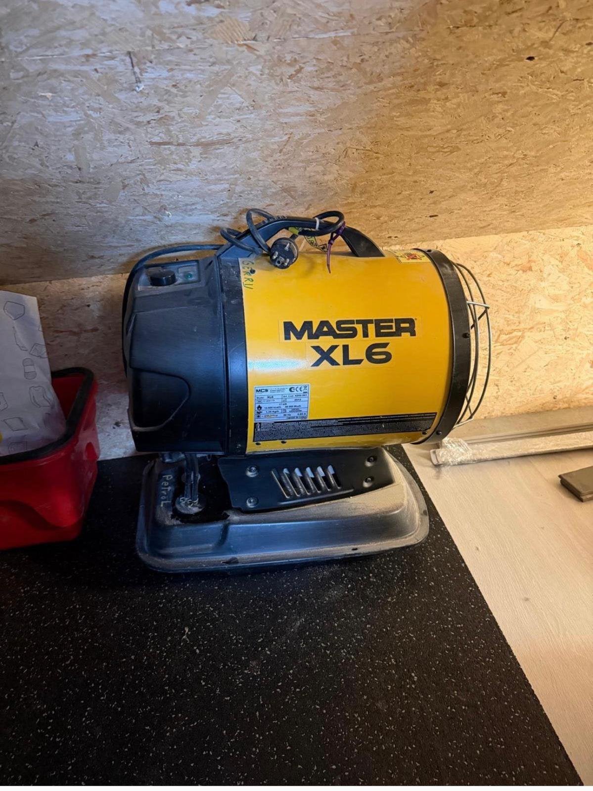 Diesel infraroodkachel Master XL 6 – 17 kW, Enlèvement