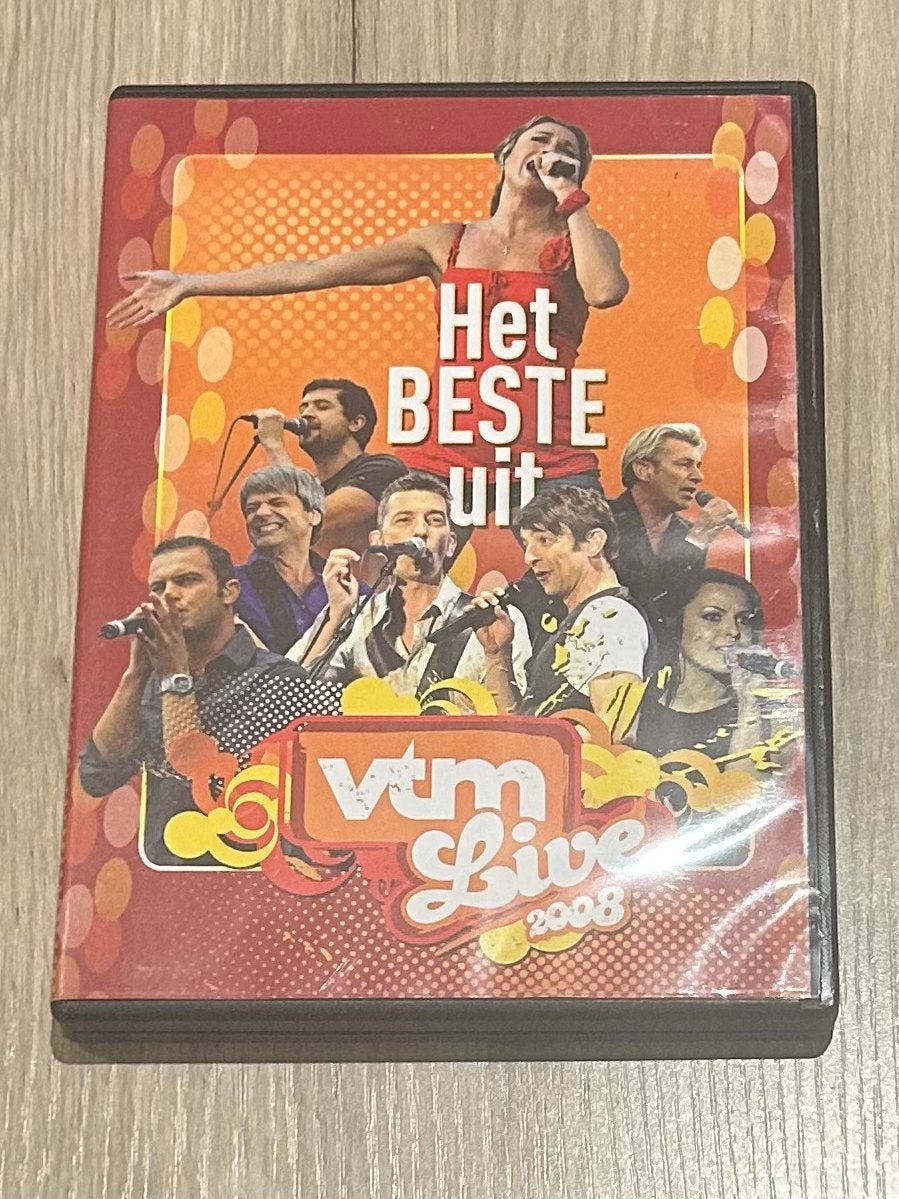 Dvd 'Het beste uit VTM Live 2008', CD & DVD, DVD | Musique & Concerts, Enlèvement ou Envoi