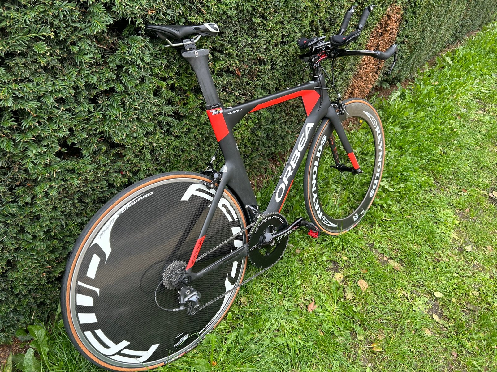Tijdritfiets orbea ordu, Fietsen en Brommers, Ophalen, 28 inch, Velgrem, Zo goed als nieuw