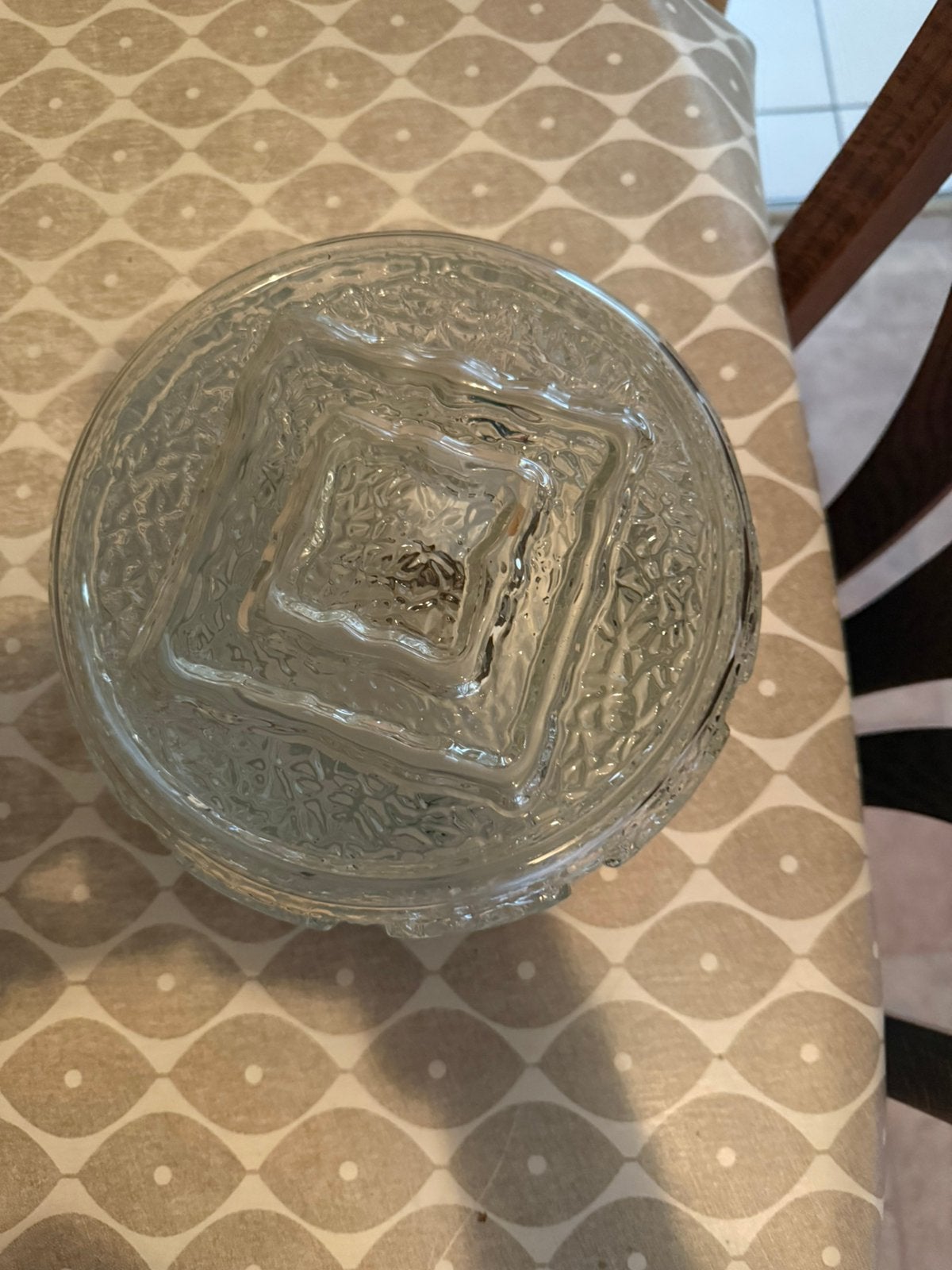 Plafondlamp, Ophalen, Zo goed als nieuw, Plafondlamp, Jaren 60