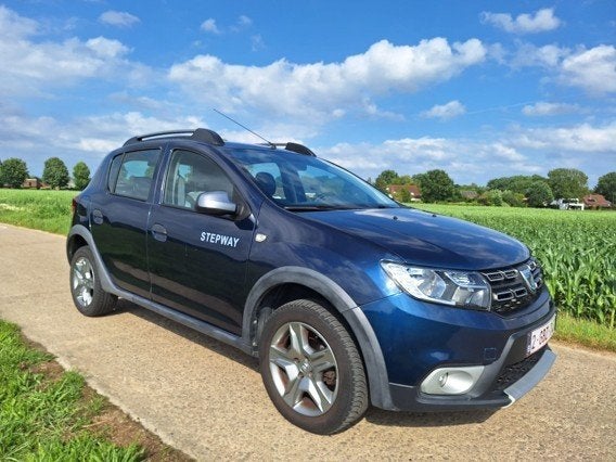 Dacia Sandero Stepway, Auto's, Dacia, Automaat, Blauw, 5 deurs, Particulier