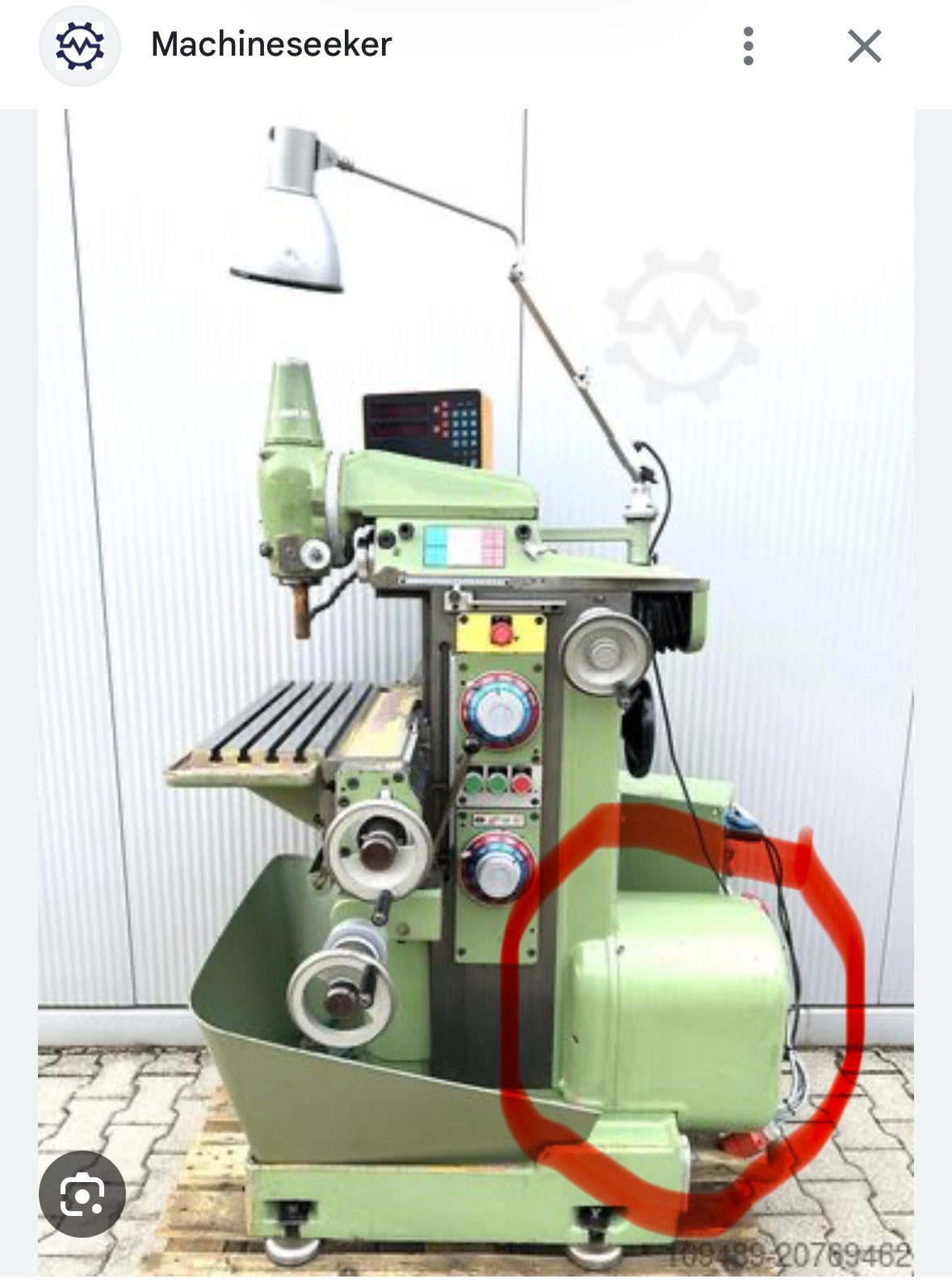 Recherché : Fraiseuse à moteur Macmon M100 Prvomajska  100, Enlèvement, Comme neuf, Fraiseuse