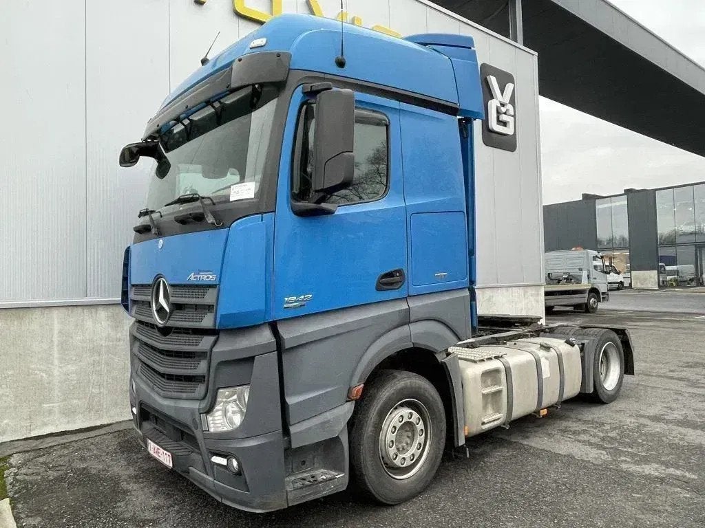 Mercedes-Benz Actros 1842 MLS (bj 2012), Auto's, Vrachtwagens, Automaat, Euro 5, Achterwielaandrijving, Blauw