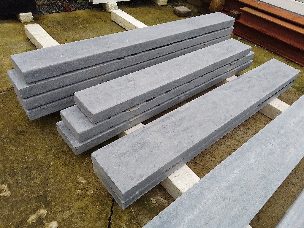 Verschillende Prachtige Belgische Blauwstenen, Doe-het-zelf en Bouw, Ophalen, Zo goed als nieuw, Hardsteen, Vensterbanken