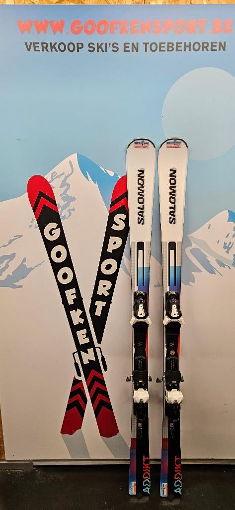 Salomon addikt 163 cm model 24/25 1 dag gebruikt 299€, Sports & Fitness, Ski & Ski de fond, Comme neuf, Skis, Salomon, 160 à 180 cm