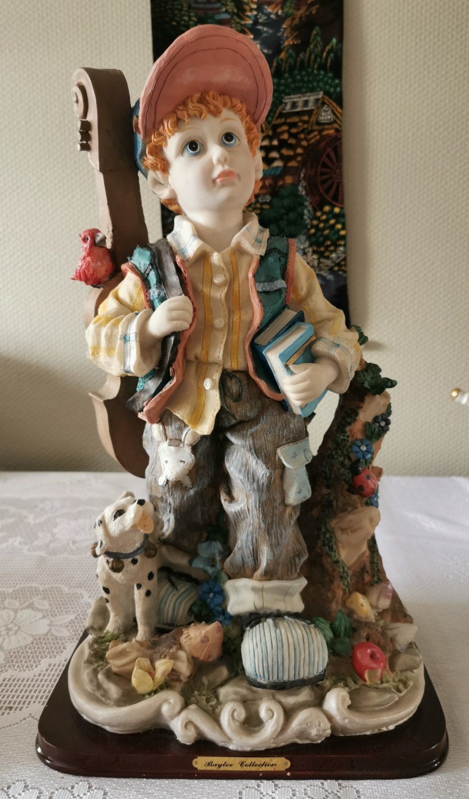 Beeld jongen Baylex Collection, Ophalen