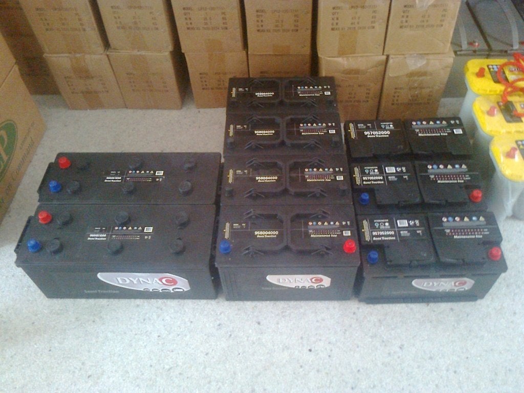 Woonbatterij halftractie batterij 90ah/12v dynac, Autos : Pièces & Accessoires, Batteries & Accessoires, Enlèvement, Neuf