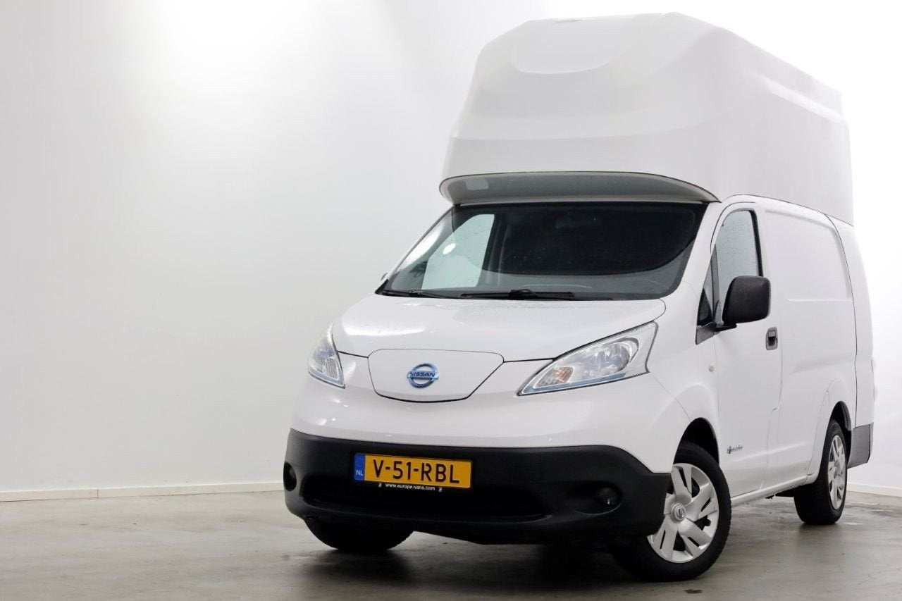 Nissan e-NV200 L2H2 XL Voltia 40 kWh 100% Elektrisch Snellad, Auto's, Automaat, Wit, Onderhoudsboekje, Te koop