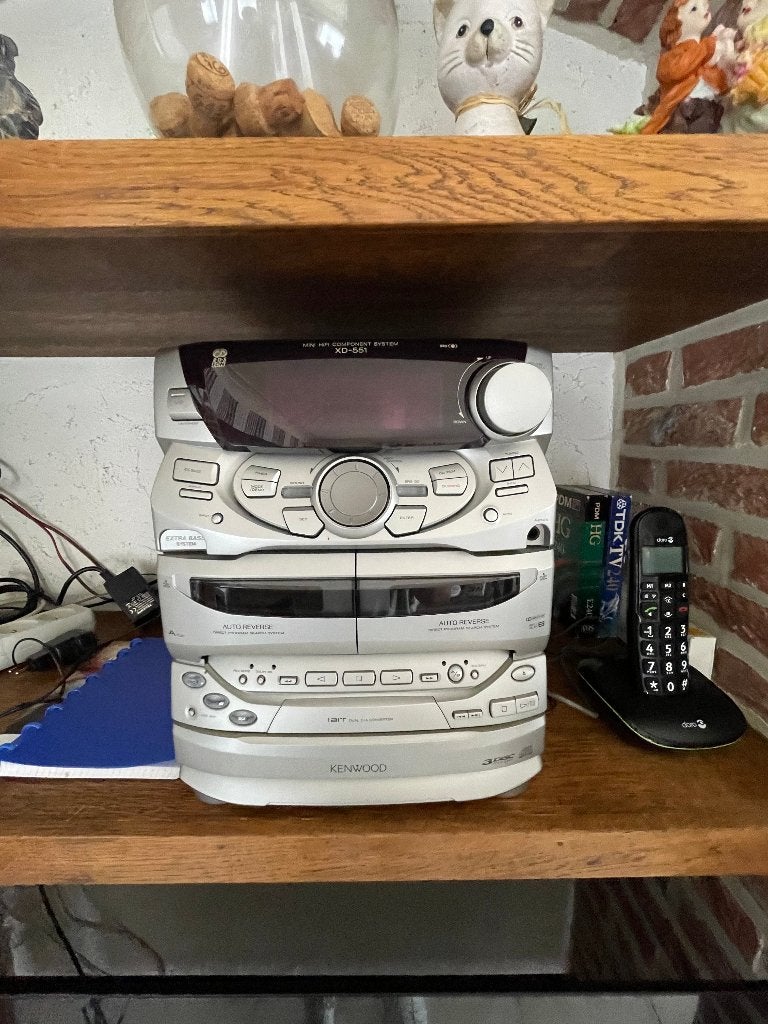 Chaîne stéréo Kenwood, Enlèvement, Comme neuf, Deck cassettes ou Lecteur-enregistreur de cassettes