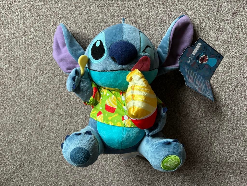 Stitch knuffel met ijsje, Ophalen of Verzenden, Nieuw, Hond