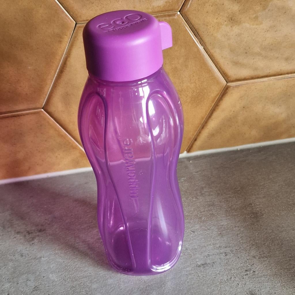 Tupperware Eco-fles 310 ml, Huis en Inrichting, Ophalen of Verzenden, Nieuw, Paars, Overige typen