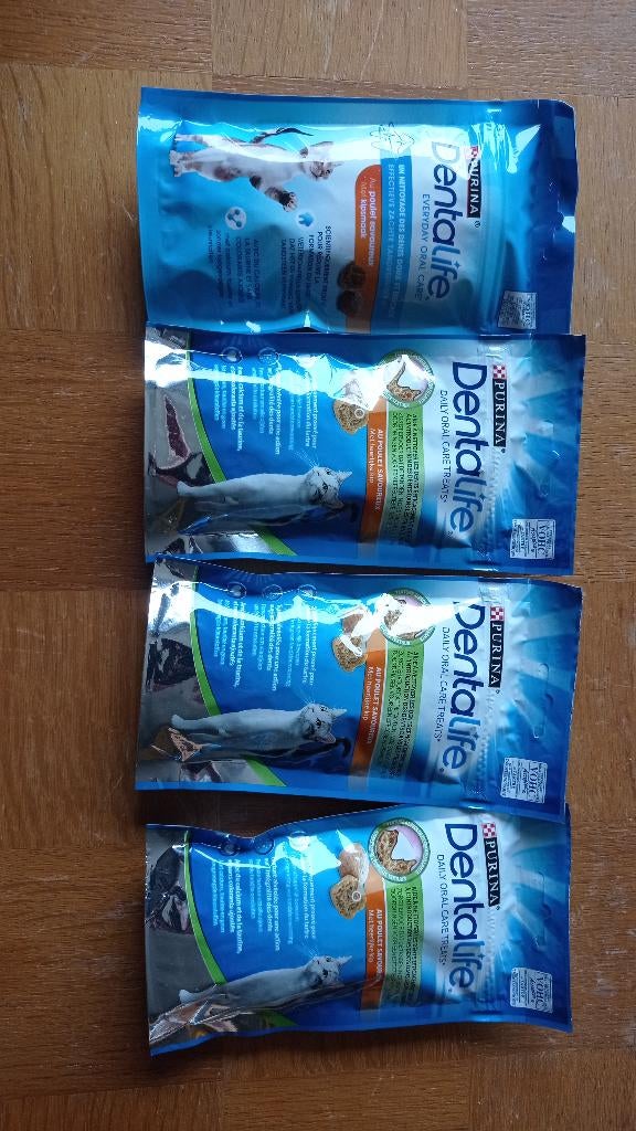 Purina dentalife kat, Ophalen, Kat