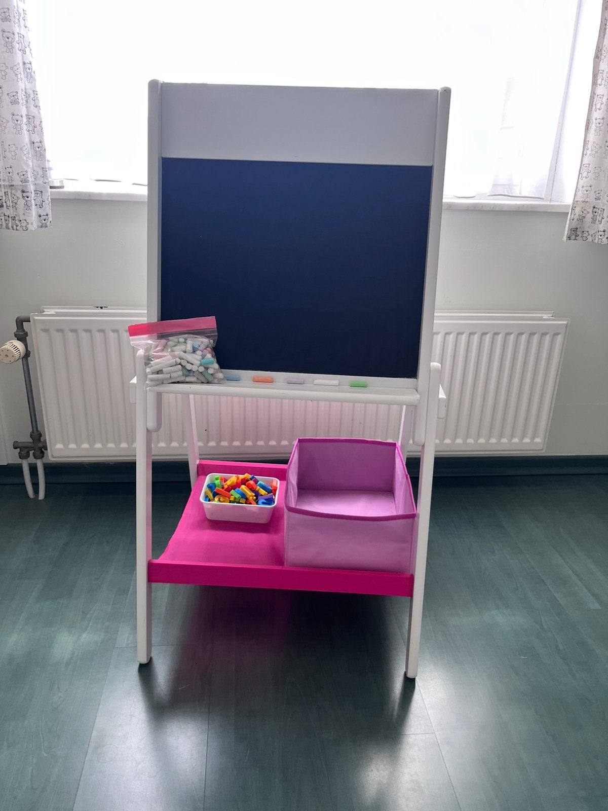 Tekenbord, krijbord en magnetisch schrijfbord met toebehoren, Kinderen en Baby's, Ophalen, Zo goed als nieuw