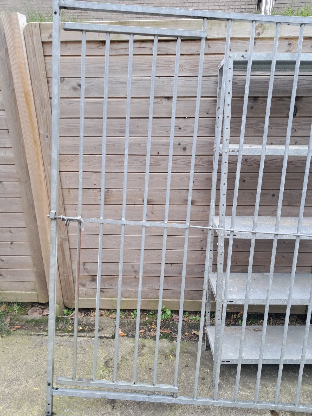 Gegalvaniseerde hondenren panelen, Ophalen, Gebruikt, Hondenkennel