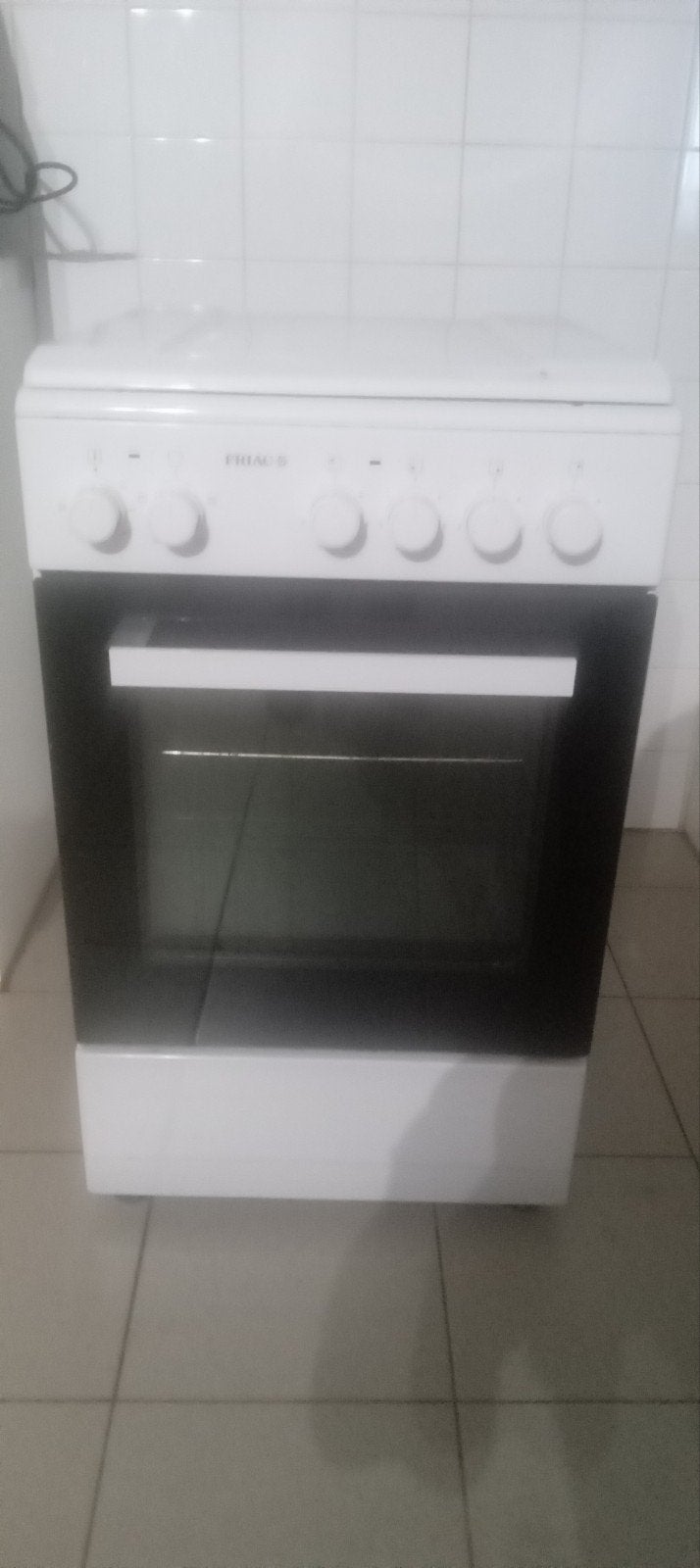 friac fornuis, Ophalen, Gebruikt, Hete lucht, 4 kookzones