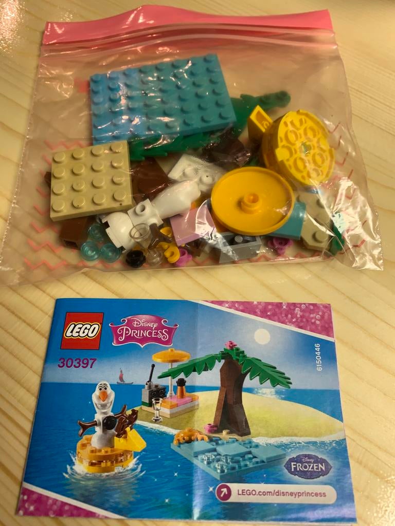 Lego Disney Princess - Olafs zomerplezier - 30397, Ophalen, Lego, Zo goed als nieuw, Compleet