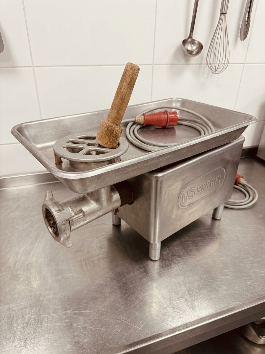 Professionele industriële gehaktmolen (US Berkel / Size 22), Ophalen of Verzenden