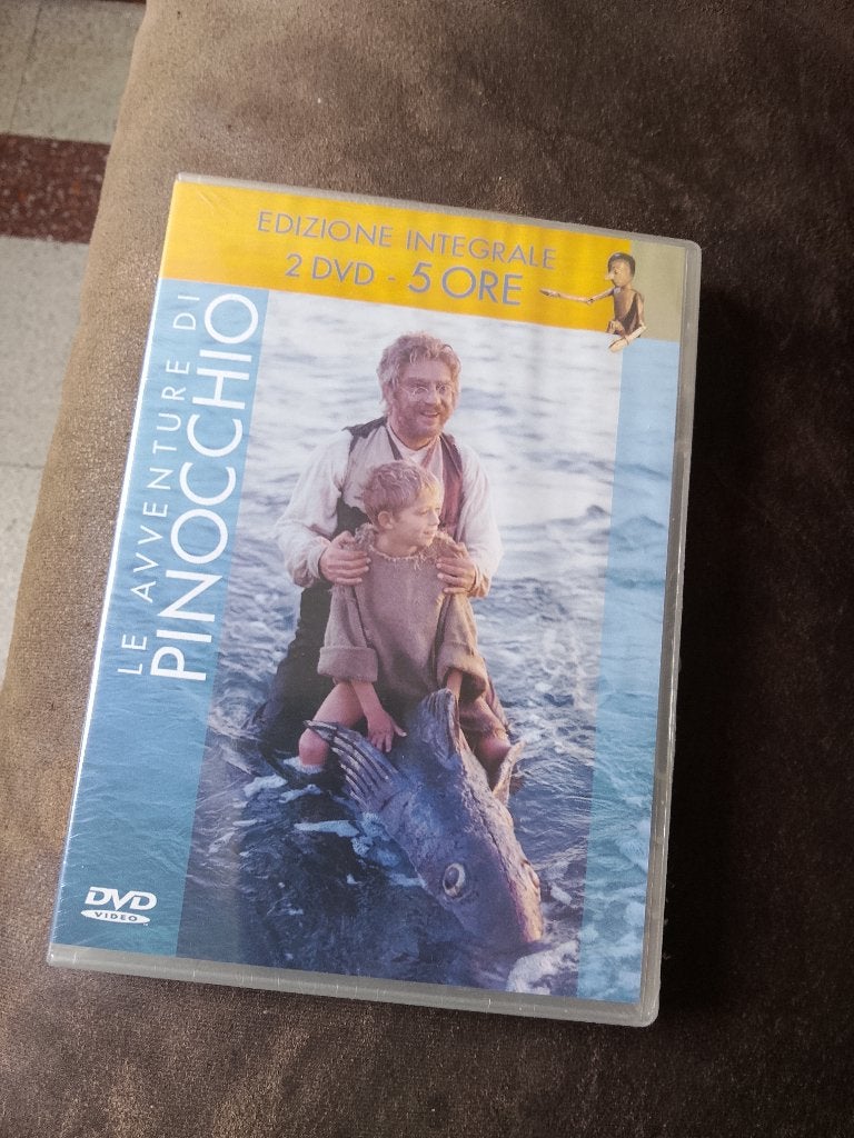 Pinocchio Original DVD version Italien, CD & DVD, DVD | Action, À partir de 6 ans, Import, Italien, Enlèvement ou Envoi