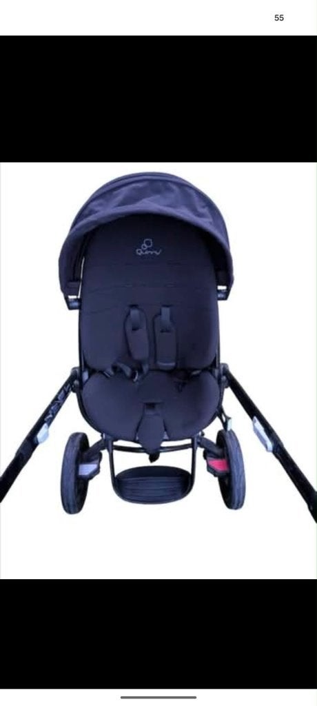 Kinderbuggy Quinny met maxi-cosi en bijhorende easybase, Ophalen, Gebruikt, Quinny, Regenhoes