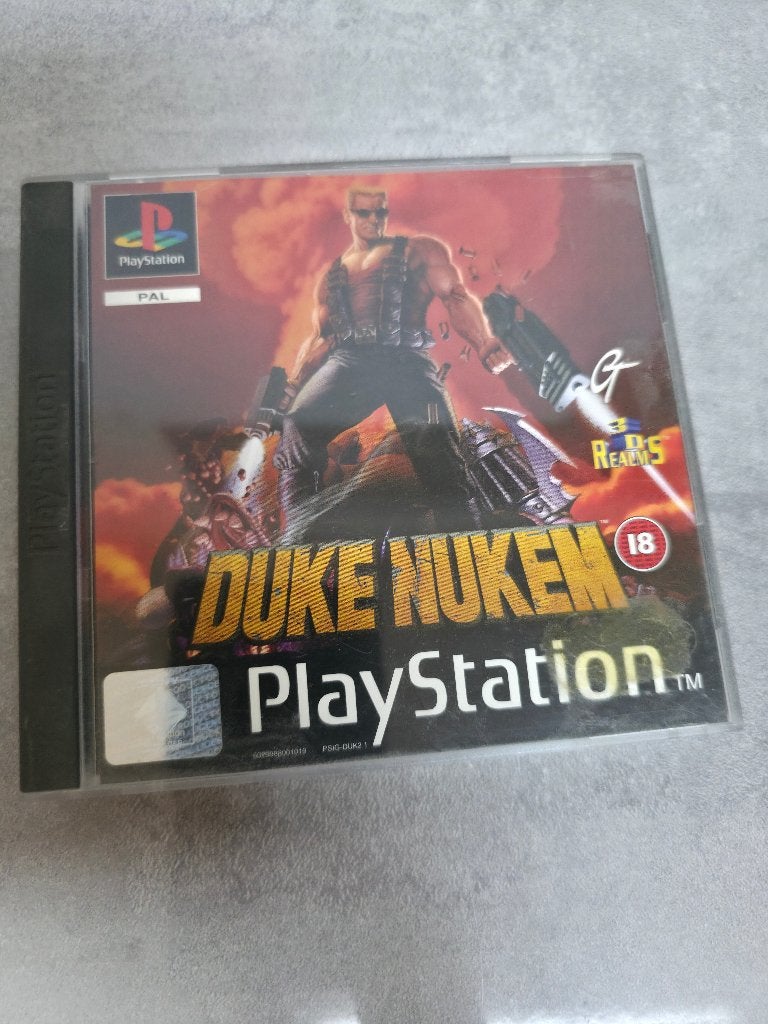 Duke Nukem PS1 game (PAL), Avontuur en Actie, Gebruikt, Vanaf 18 jaar, Verzenden