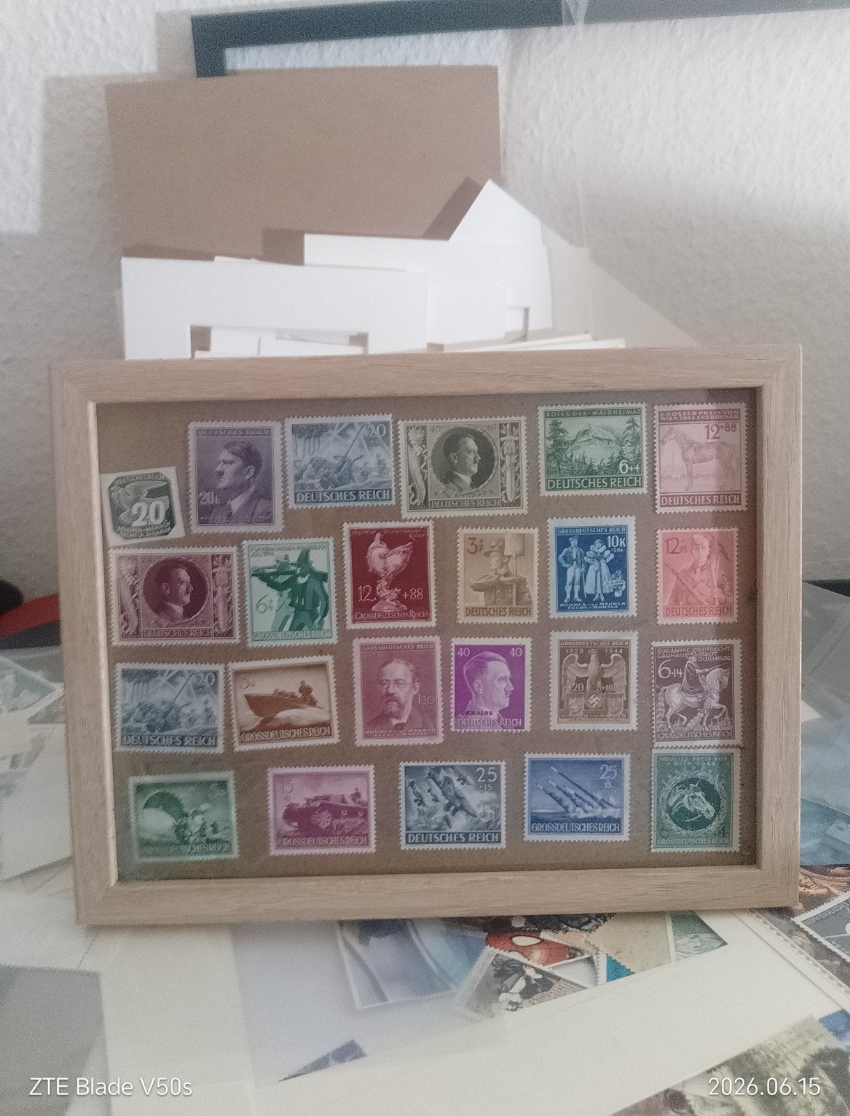 Timbres Postfrisch Deutsches Reich, Enlèvement ou Envoi