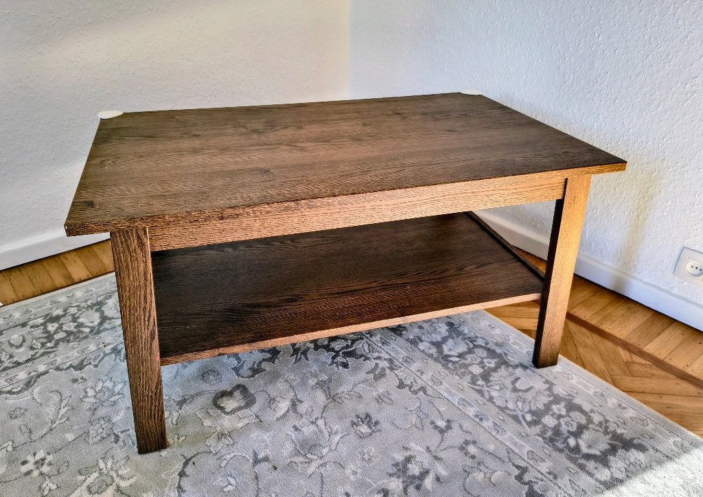 Table en bois 90cm x 55cm, 50 à 100 cm, Comme neuf, Enlèvement, 50 à 100 cm