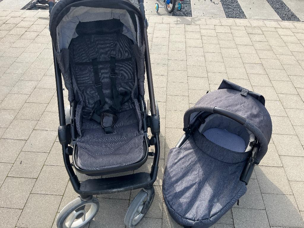 Mutsy evo, Ophalen, Gebruikt, Combiwagen, Met reiswieg