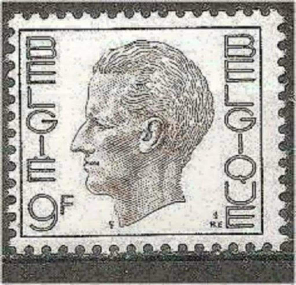 Belgique 1971 - Yvert/OBP 1583 - Roi Baudouin - 9.00 (PF), Envoi, Non oblitéré, Neuf, Maison royale