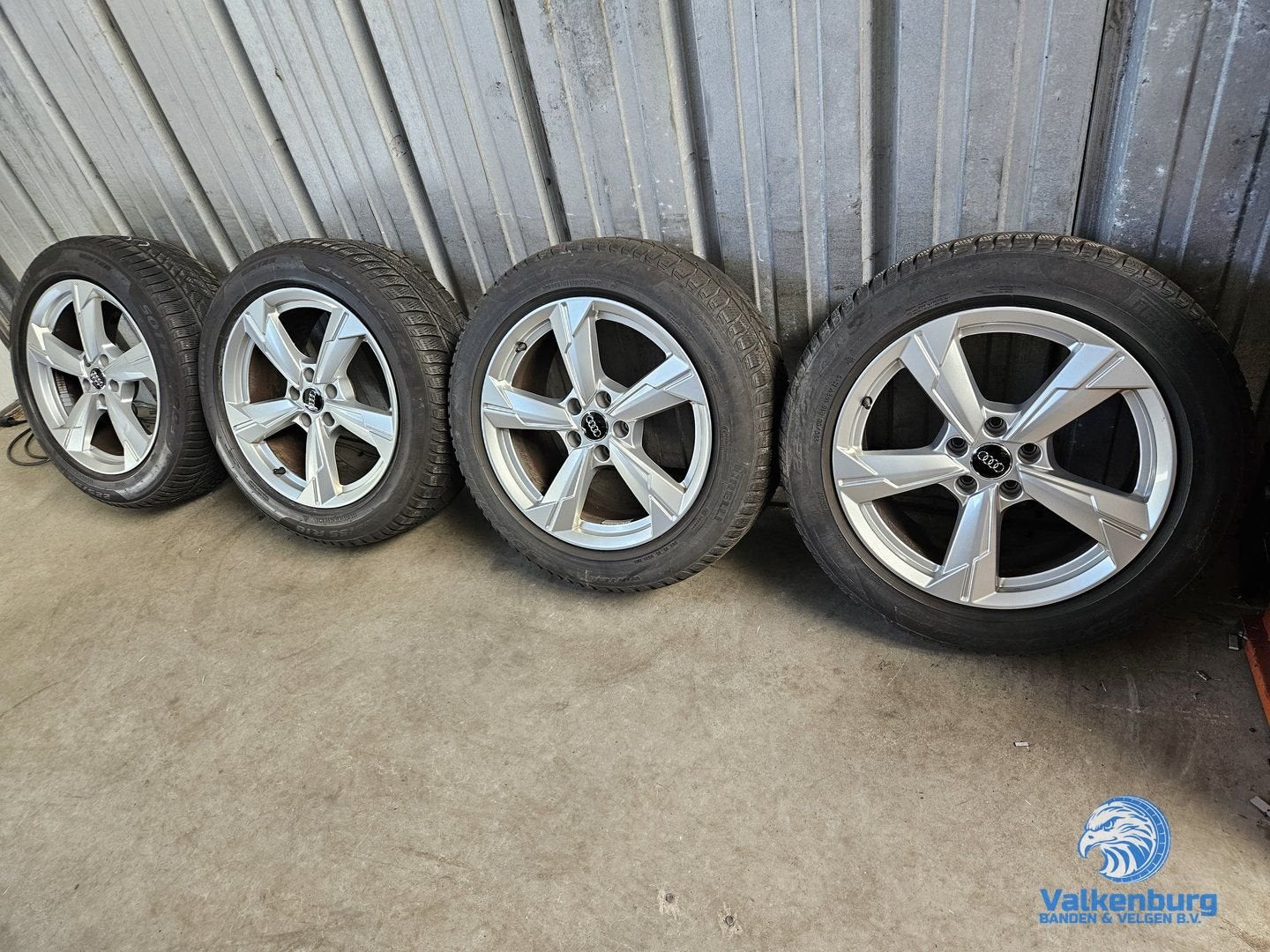 6-7mm! Originele Audi A6 C8 4K 18 inch Rotor velgen 5x112 wi, Auto-onderdelen, Banden en Velgen, 18 inch, Gebruikt, -, -