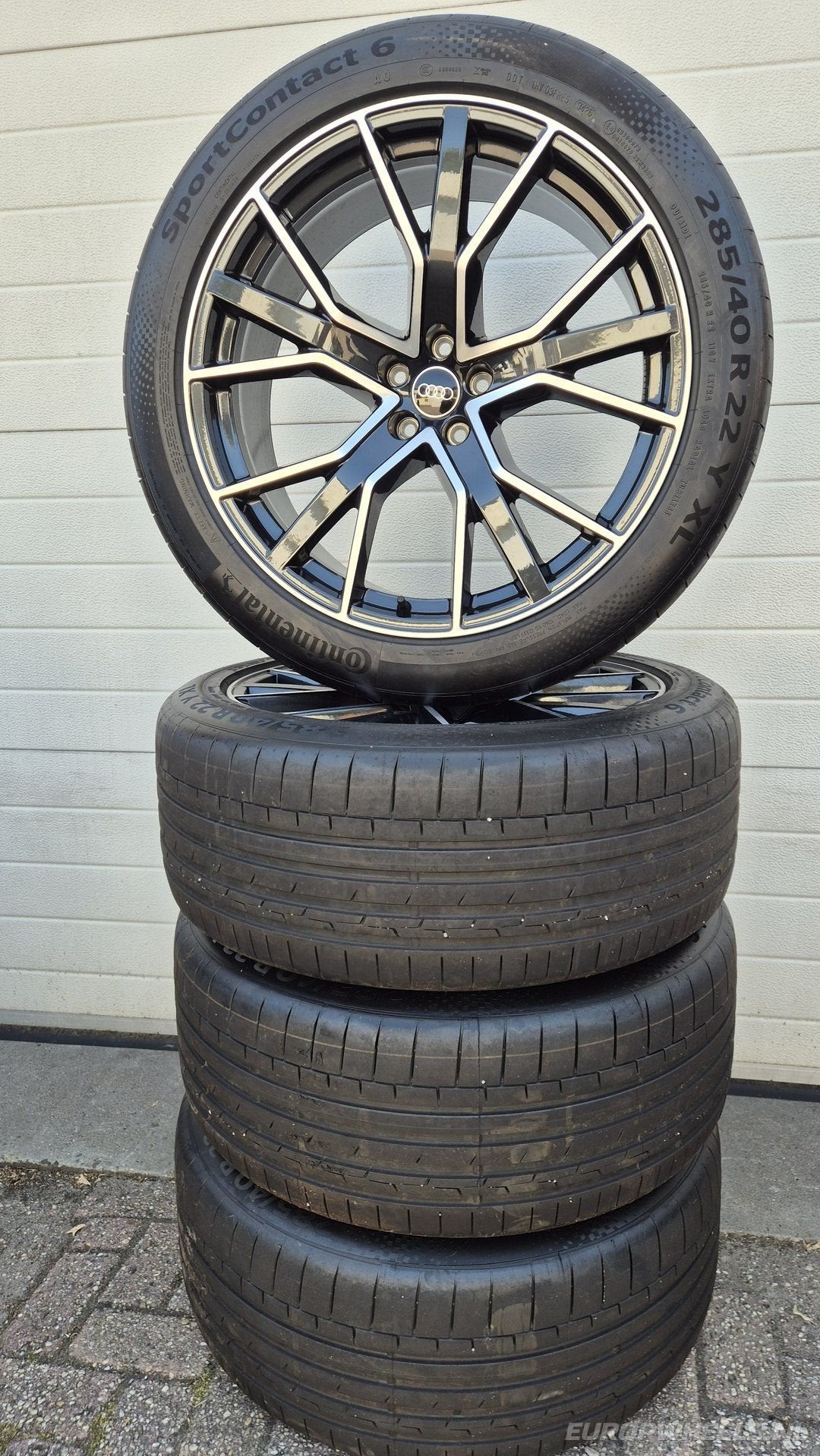 22 inch Q8 Q7 RS RSQ8 SQ8 velgen zomerbanden 4M8601025CP, Auto-onderdelen, Gebruikt, -, 285 mm, -