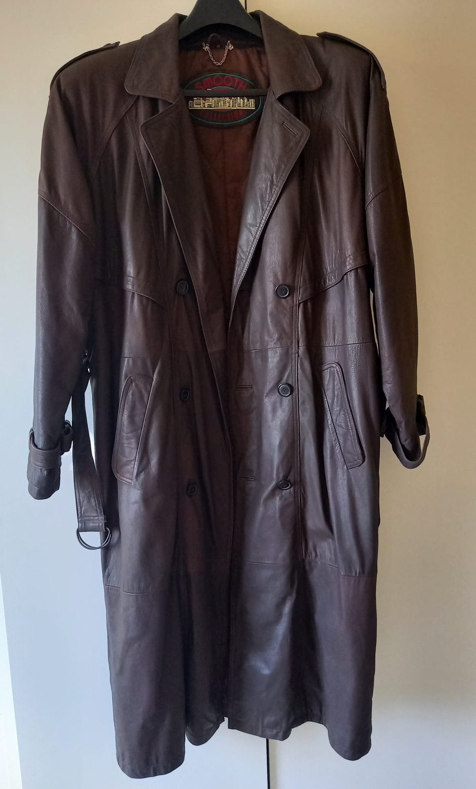 Veste en cuir pour homme., Enlèvement, Comme neuf