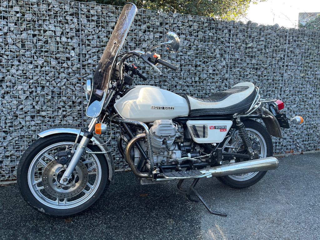 MOTO GUZZI V1000 G5, Motoren, Cardan-aandrijving, 2 cilinders, Particulier, Toermotor