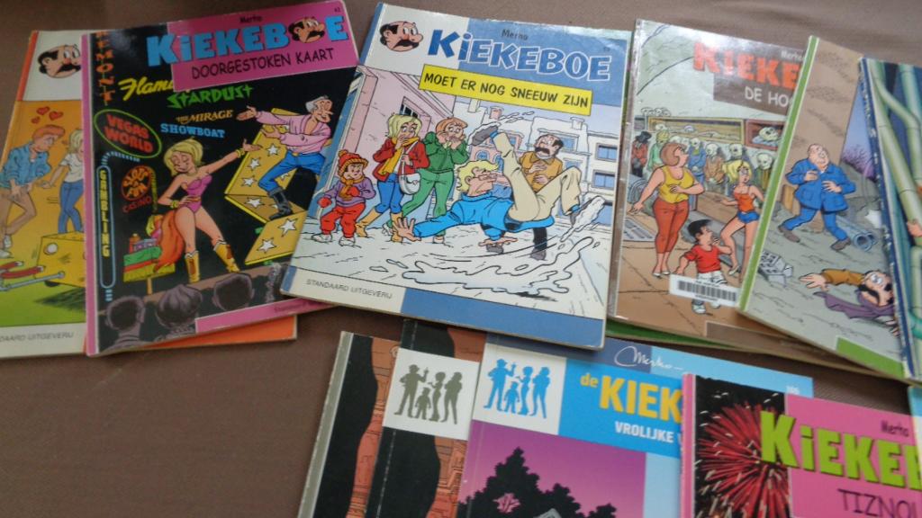 Kiekeboe strips, Boeken, Stripverhalen, Meerdere stripboeken, Ophalen, Zo goed als nieuw