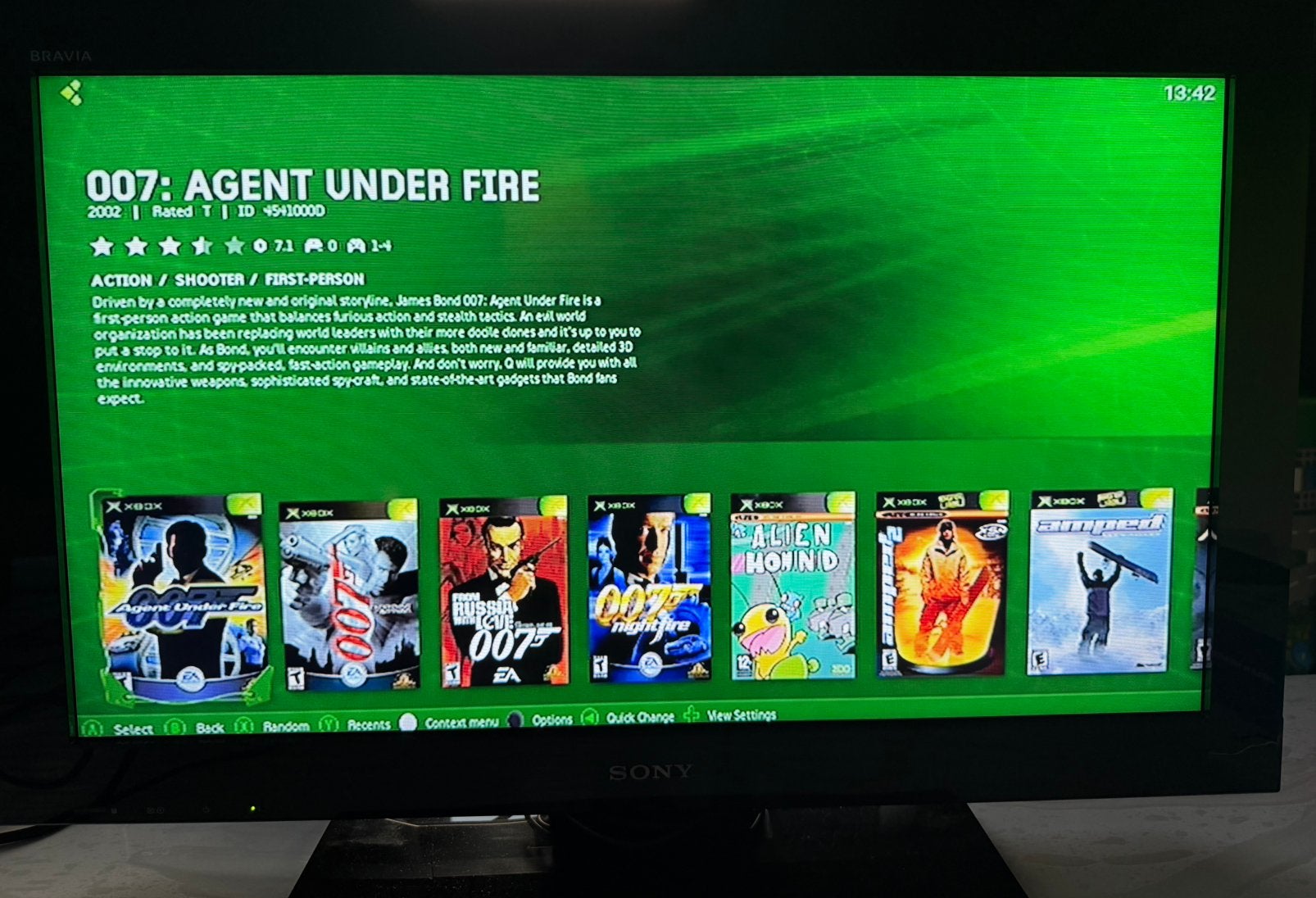 Xbox OG+ 140 ingebouwde games, Games en Spelcomputers, Spelcomputers | Xbox Original, Ophalen of Verzenden, Gebruikt