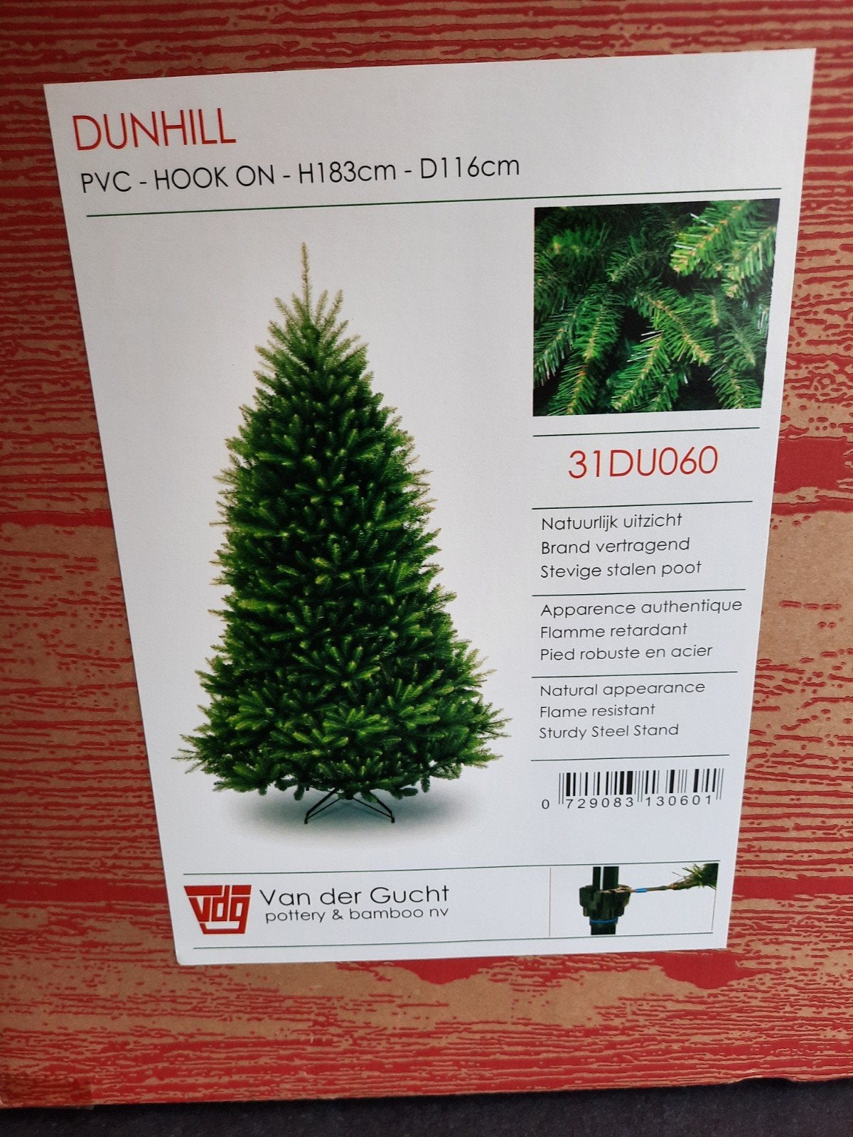 Sapin de Noël en excellent état à pied, Divers, Enlèvement, Comme neuf