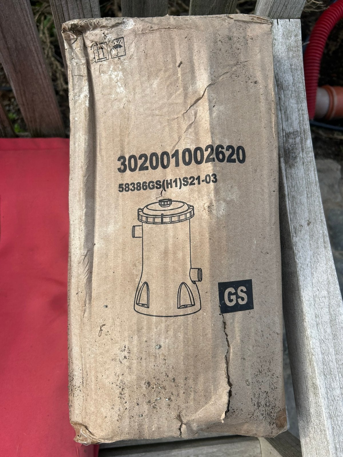 Intex patroonfilter, Tuin en Terras, Ophalen, Zo goed als nieuw