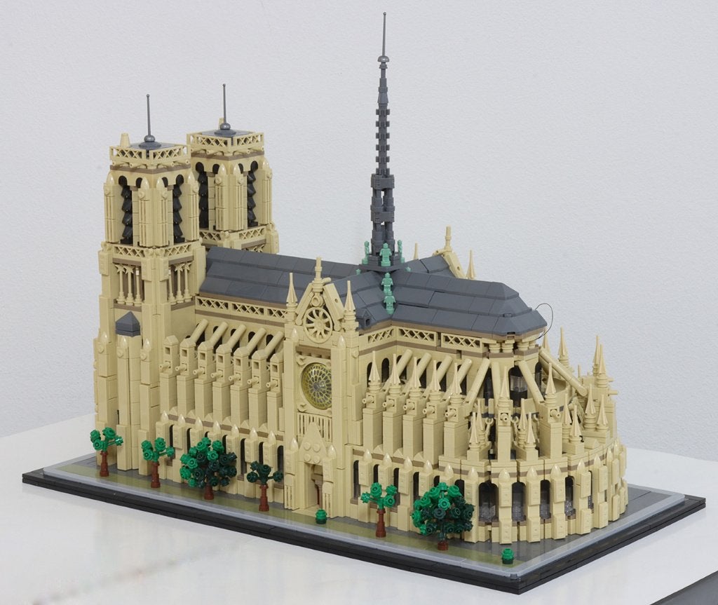 Notre Dame van Parijs – 4383 bouwelementen, Ophalen, Zo goed als nieuw