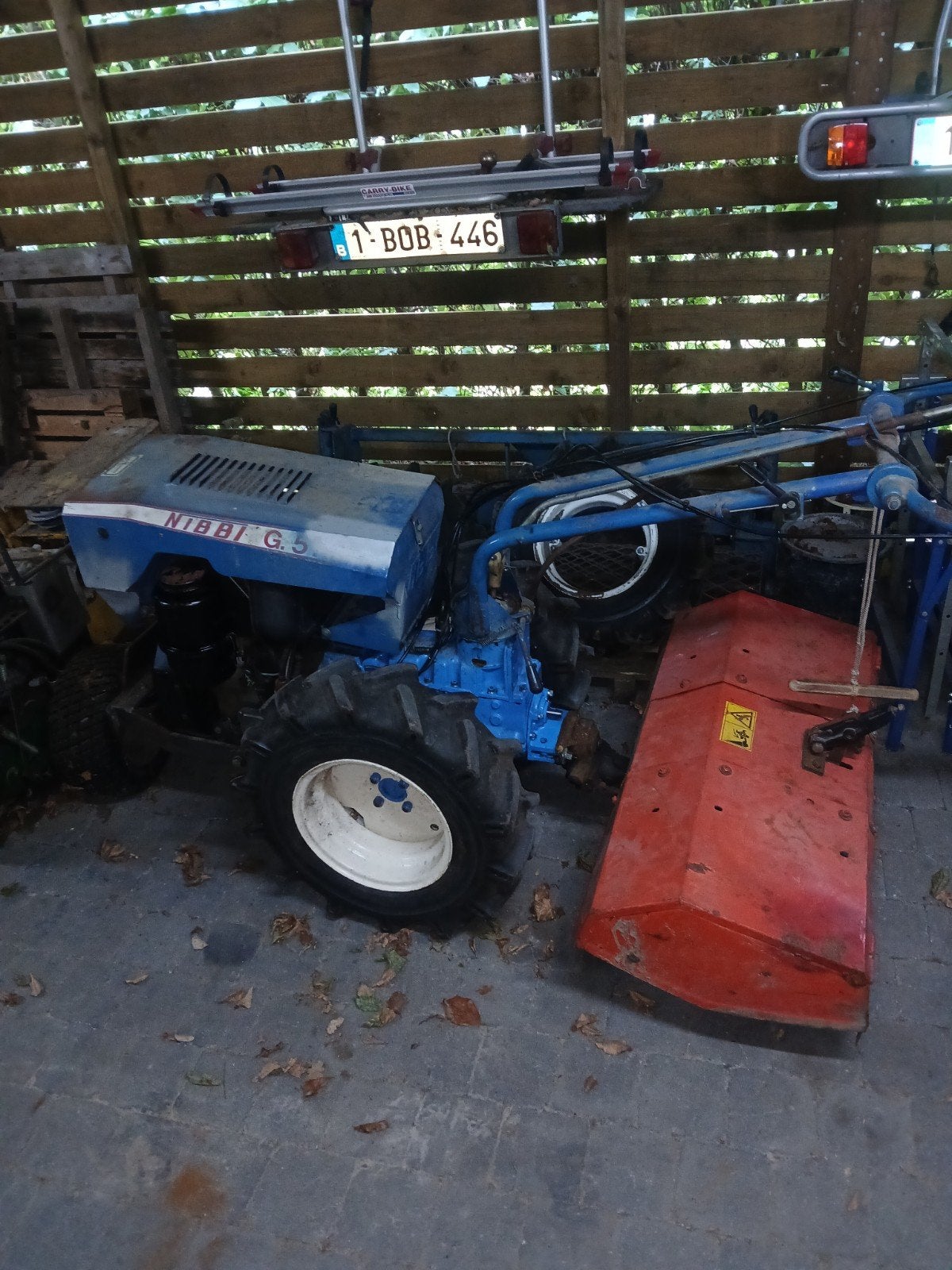 Motocycliste Nibbi G.519, Articles professionnels, Agriculture | Outils, Enlèvement