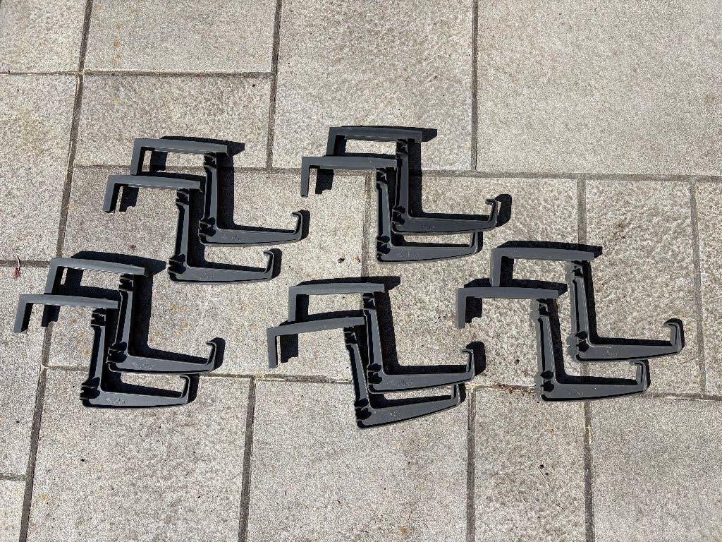Balkonhaken voor bloembakken, Moins de 30 cm, Balcon, Comme neuf, Synthétique