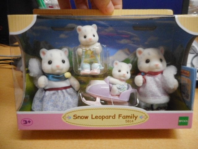 Sylvanian Families  snow leopard family, Enlèvement ou Envoi, Neuf