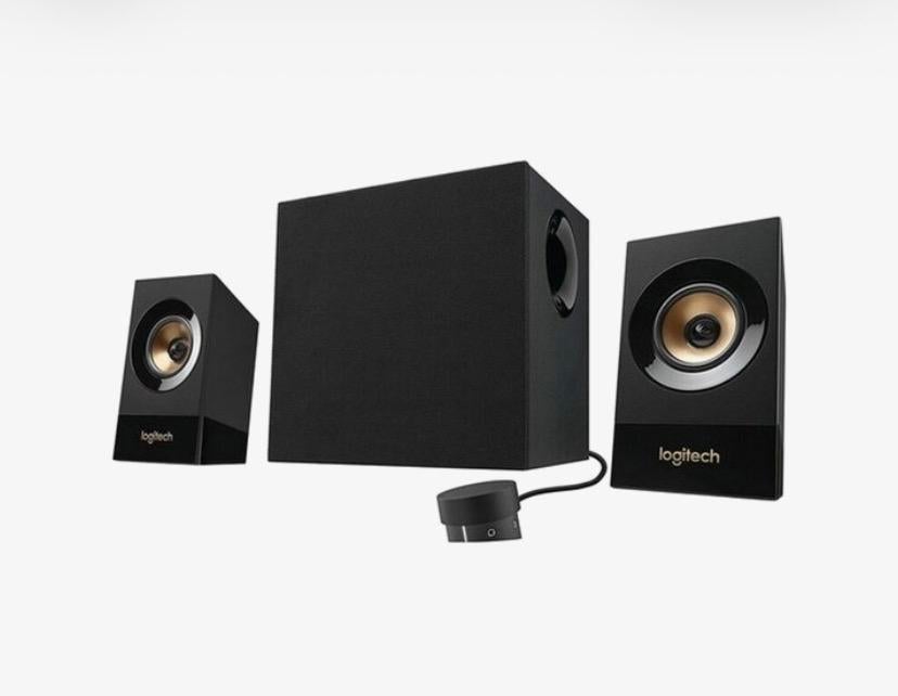 Logitech Z533 - Multimedia speakers - Zwart, Computers en Software, Pc speakers, Gebruikt, Audiokanaal 2.1, Ophalen