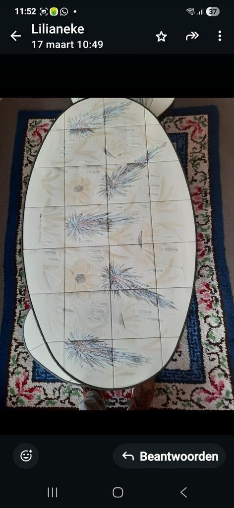 Table unique fabriquée à la main, 150 à 200 cm, Enlèvement, Utilisé, 50 à 100 cm