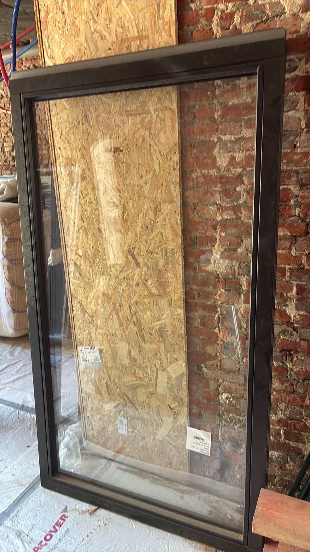 Houten raam dubbel glas nieuw, Raamkozijn, Nieuw, 150 tot 225 cm, Inclusief glas