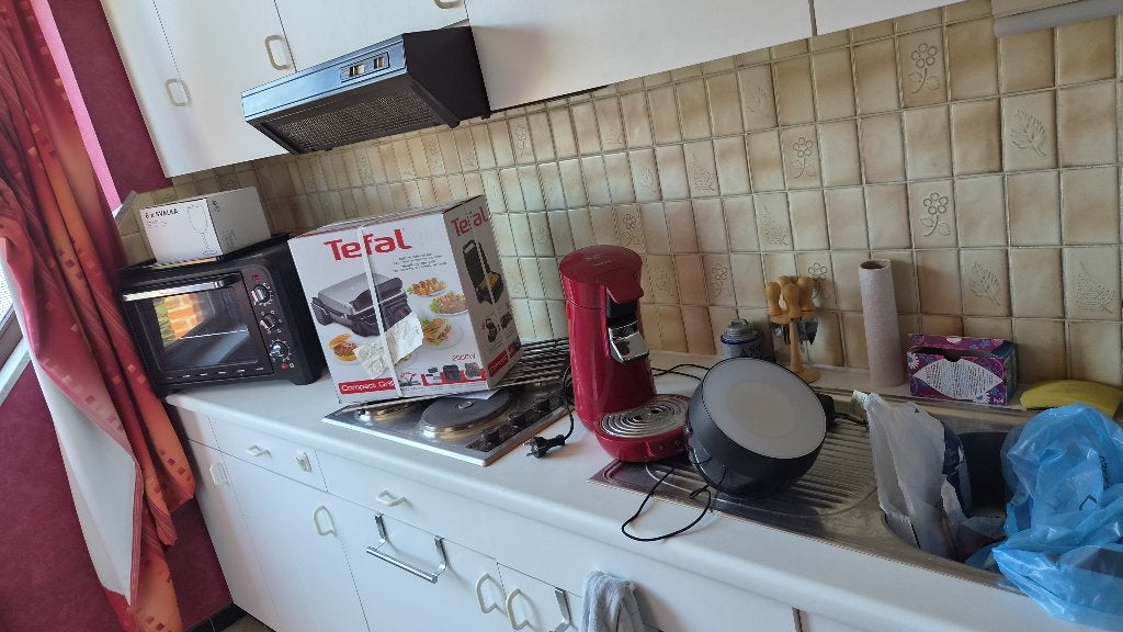 Huishoudtoestellen, Huis en Inrichting, Ophalen, Overige typen, Zo goed als nieuw, Zwart